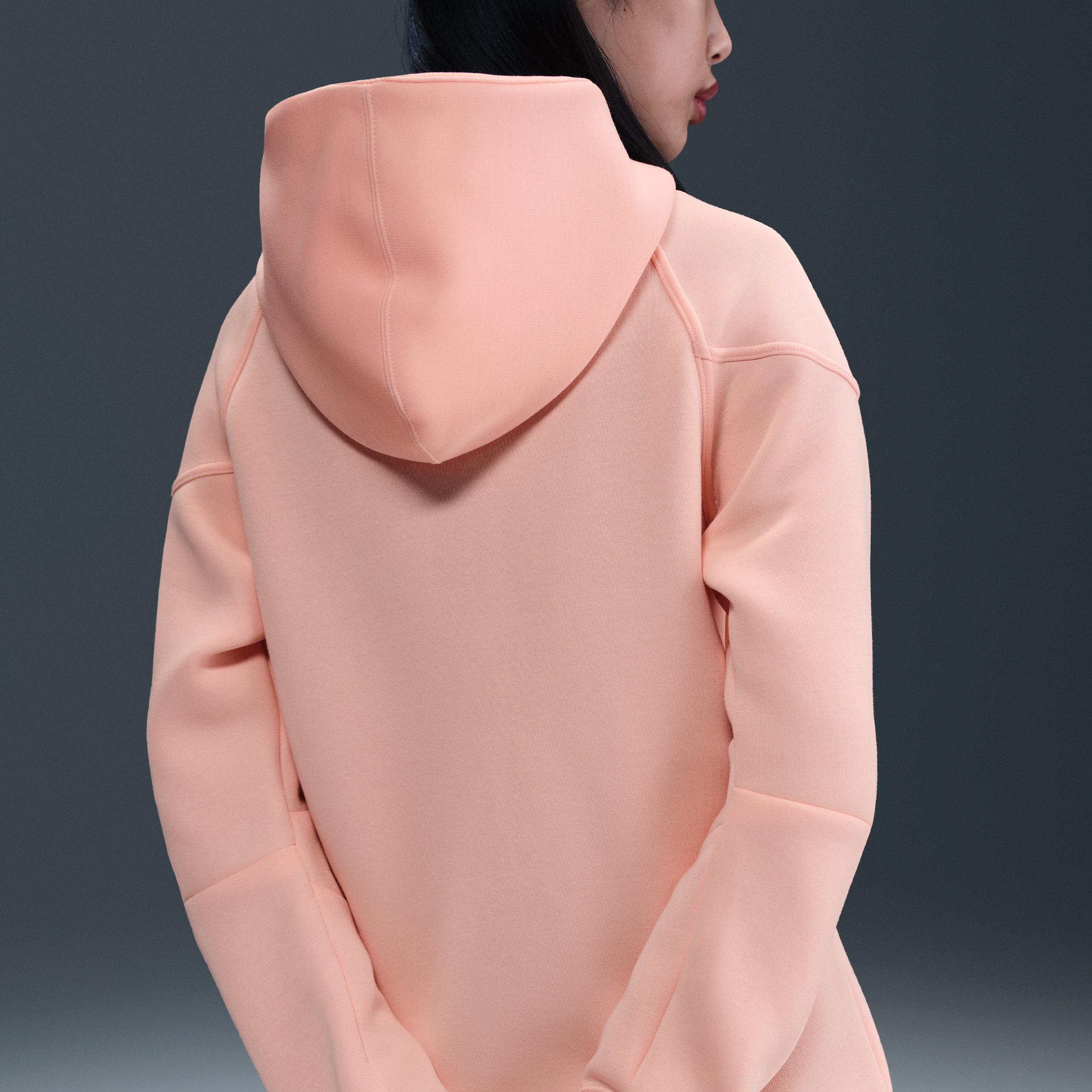 Womens Nike Sportswear Tech Fleece Windrunner Full-Zip Hoodie | FB8338-664 Product Image