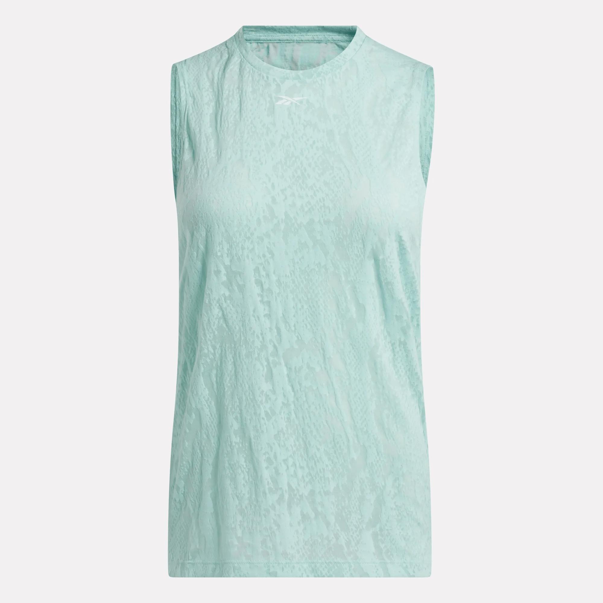 Women's Burnout Muscle Tank Top Female Product Image