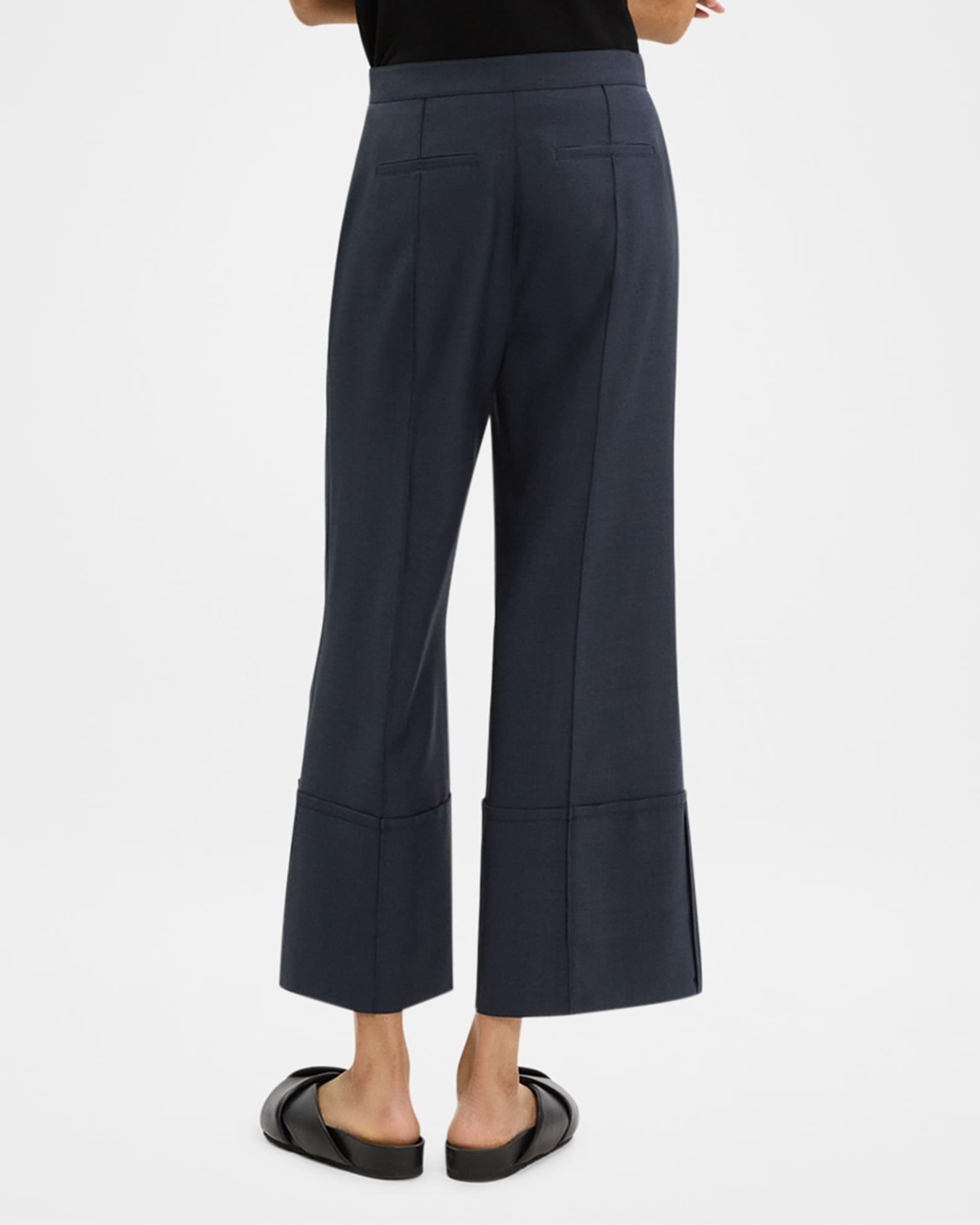 Cuffed Crop Pants Product Image