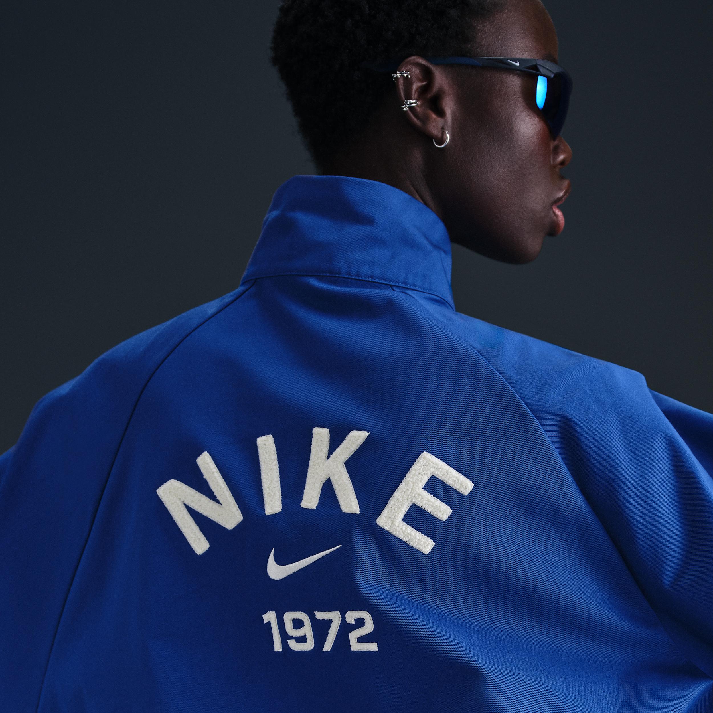 Nike Sportswear Collection Women's Oversized Twill 1/4-Zip Top Product Image