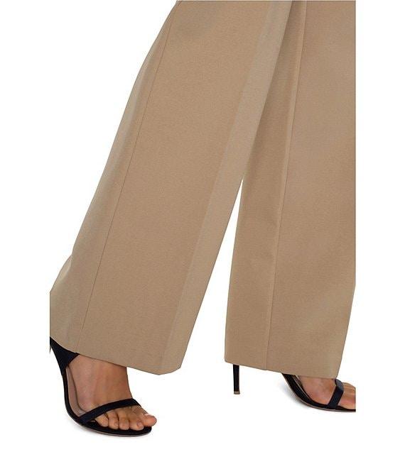 Liverpool Los Angeles Coordinating Kelsey Ponte Knit Wide-Leg Pants Product Image