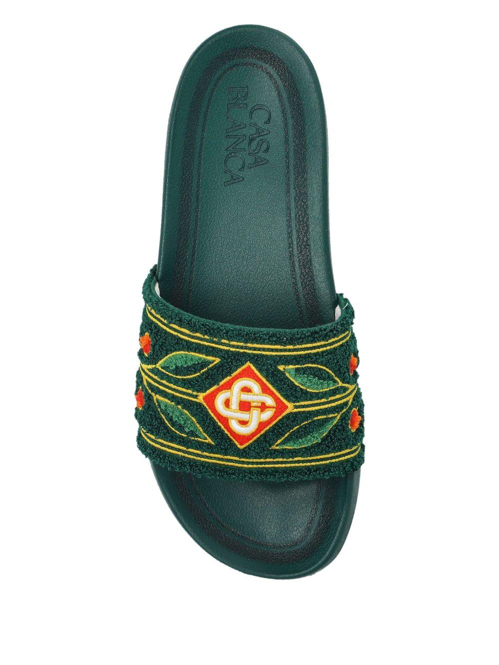 embroidered slides Product Image