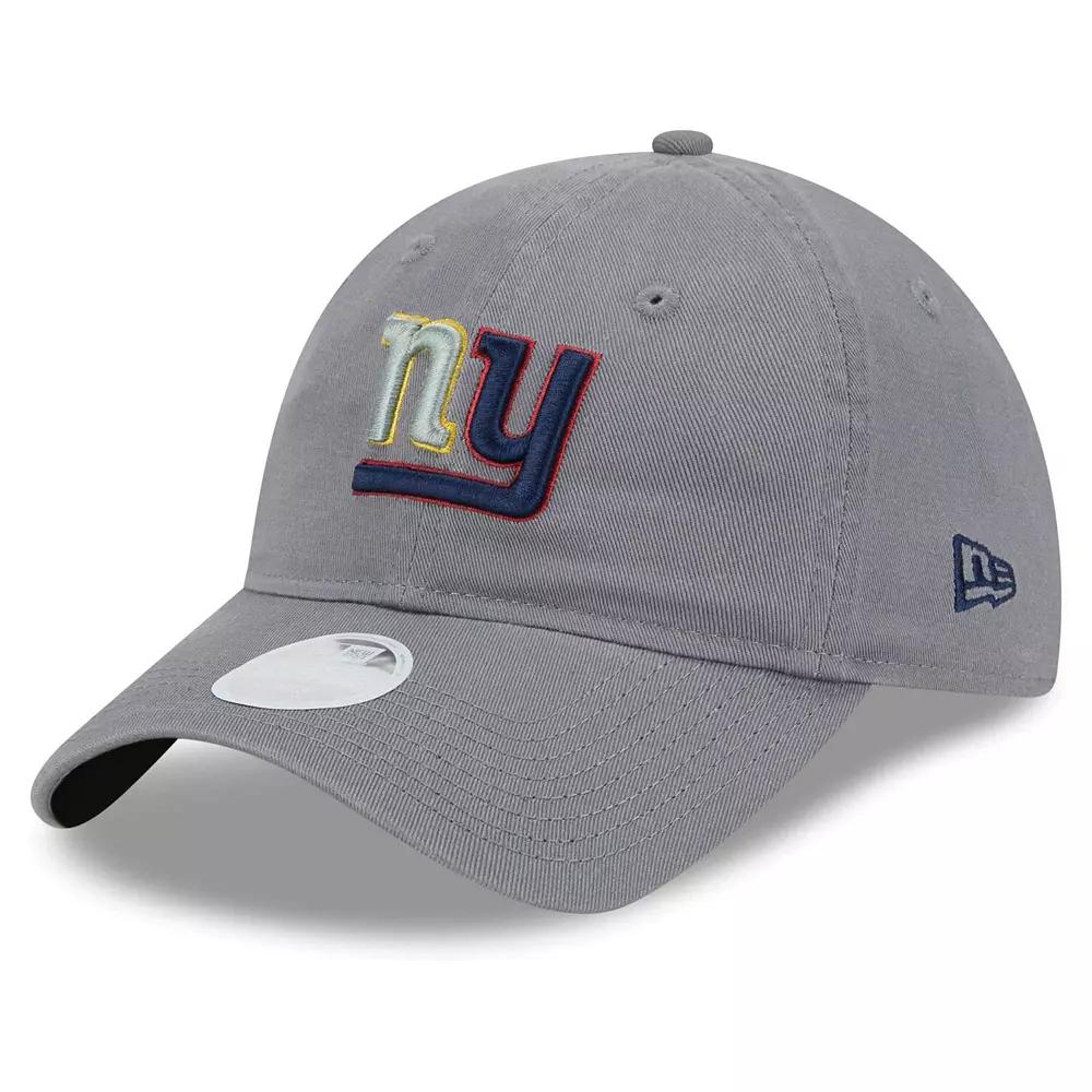 Women's New Era Gray New York Giants Color Pack Multi 9TWENTY Adjustable Hat, Grey Product Image