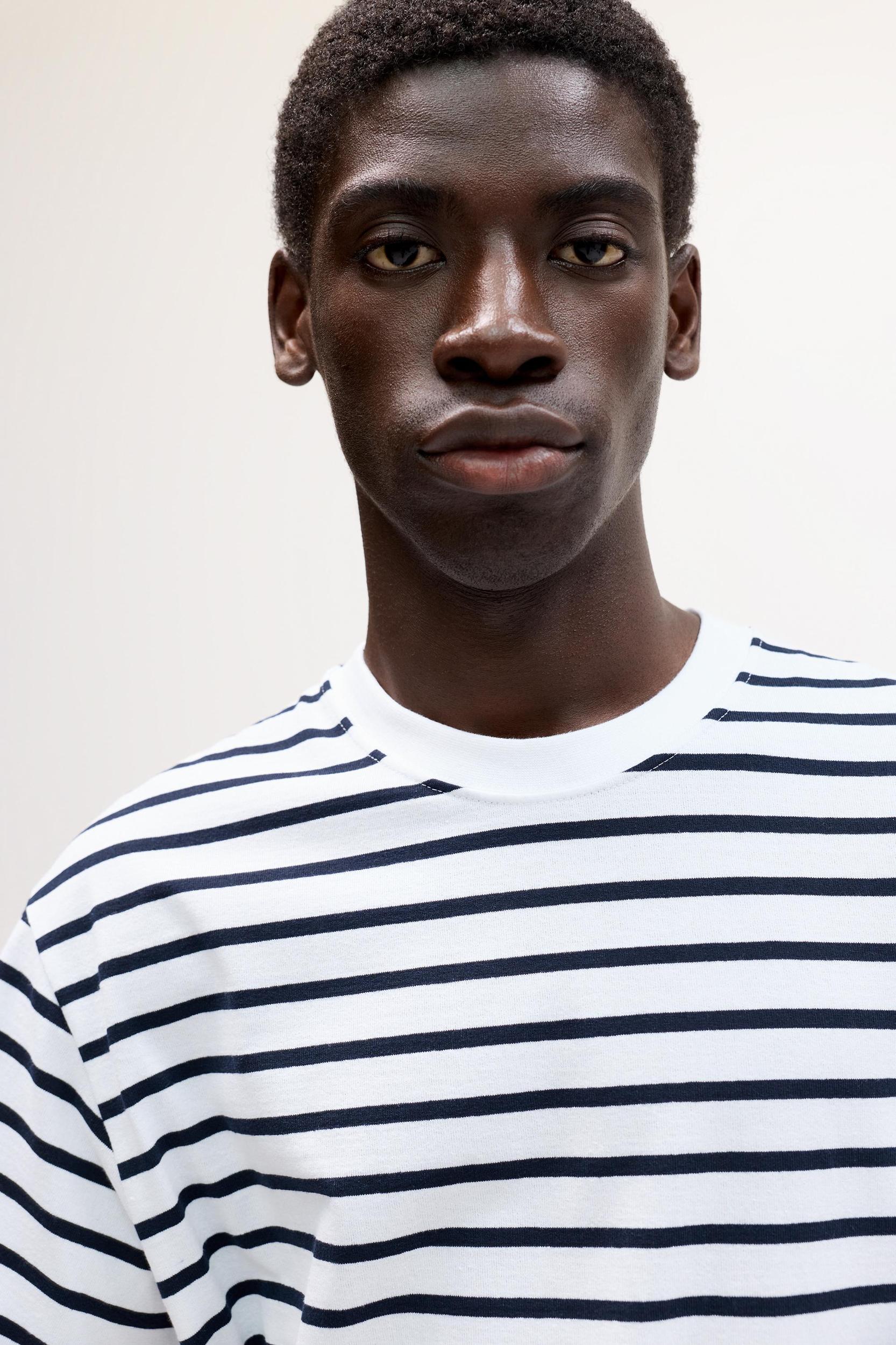 Striped short sleeve T-shirt Product Image