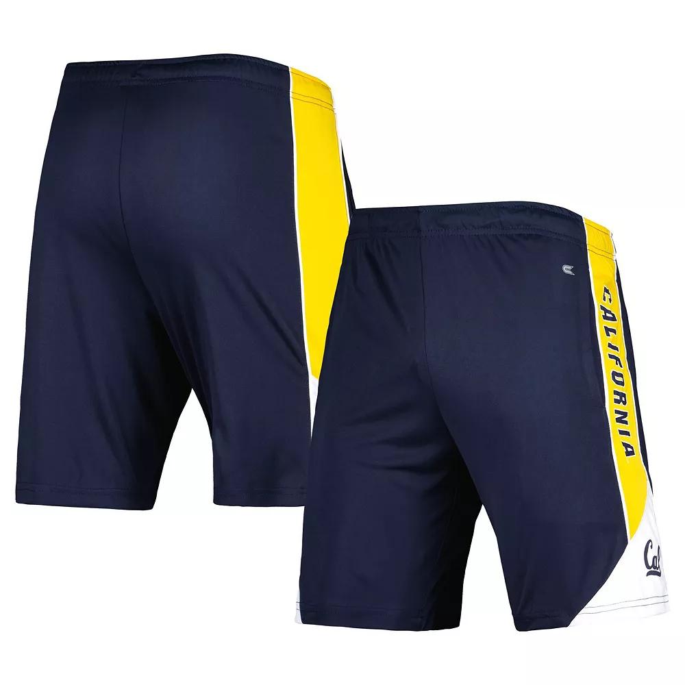 Men's Colosseum Navy Cal Bears Haller Shorts,  Product Image