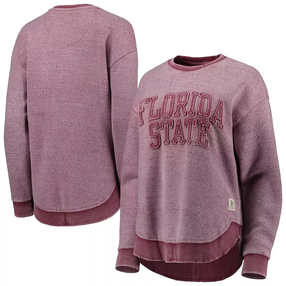 Women's Pressbox Garnet Florida State Seminoles Ponchoville Pullover Sweatshirt,  Product Image