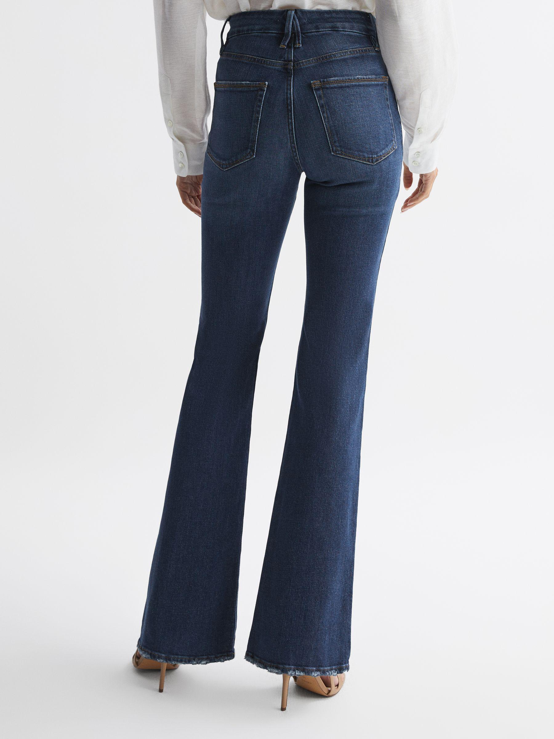 Good American Good Classic Bootleg Jeans in Indigo Product Image