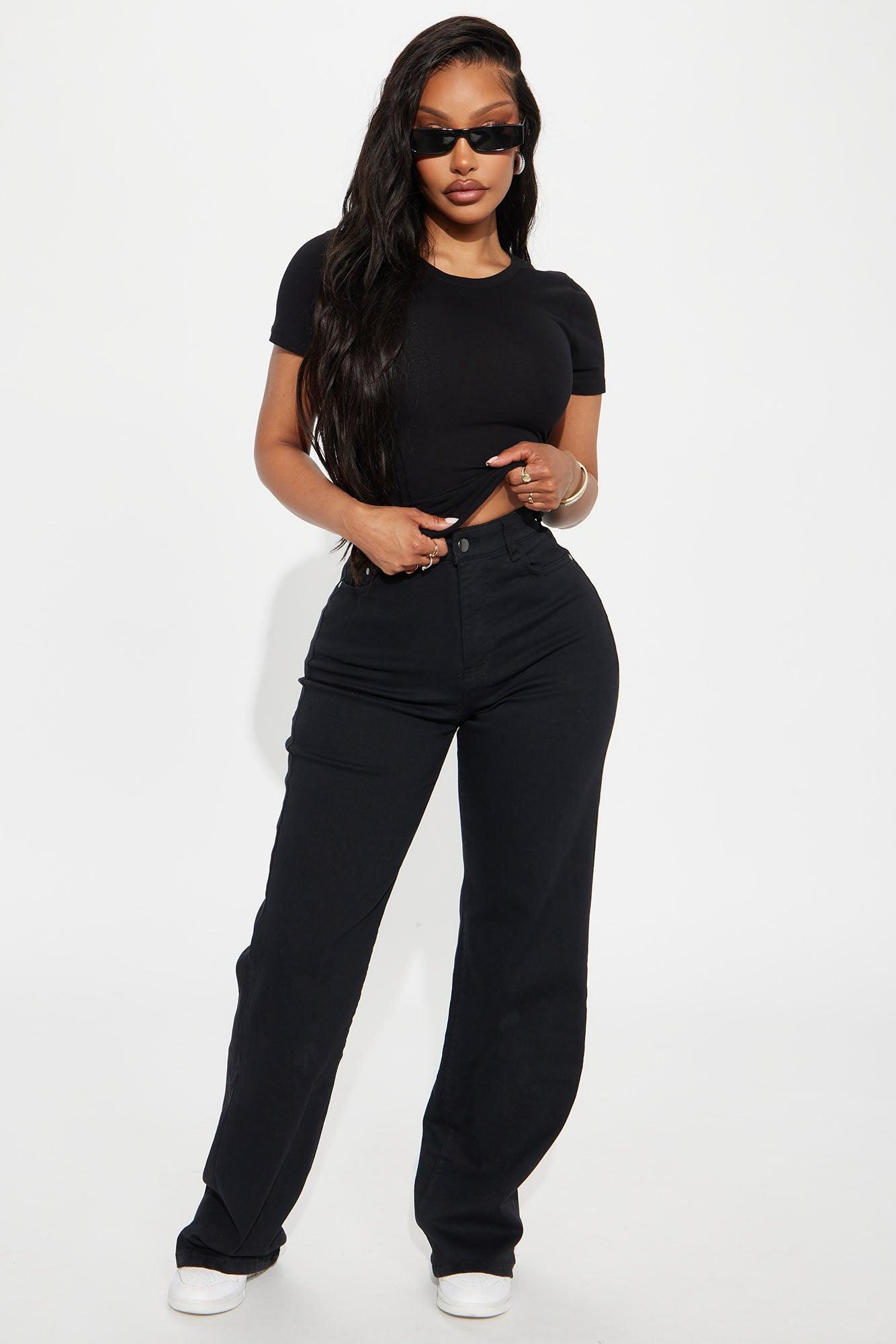 My Everyday Crew Neck Tee - Black Product Image