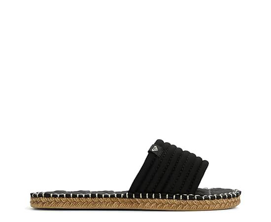 Roxy Womens Shoresoft Flat Slide Sandal Product Image