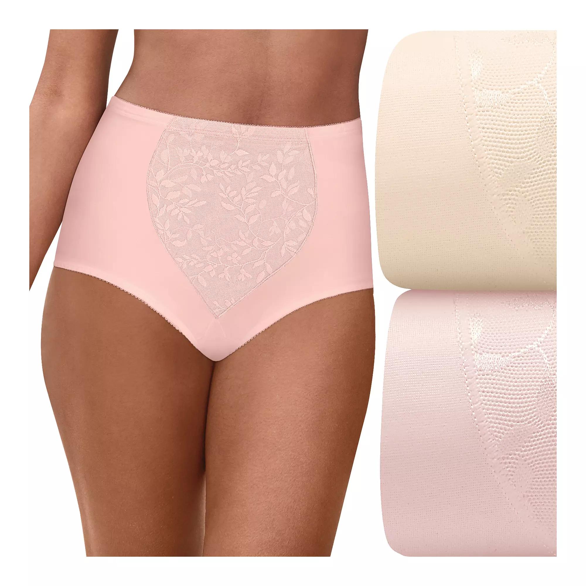 Bali 2-Pack Firm Control Tummy Panel Shaping Brief Panty X710, Women's,  Product Image
