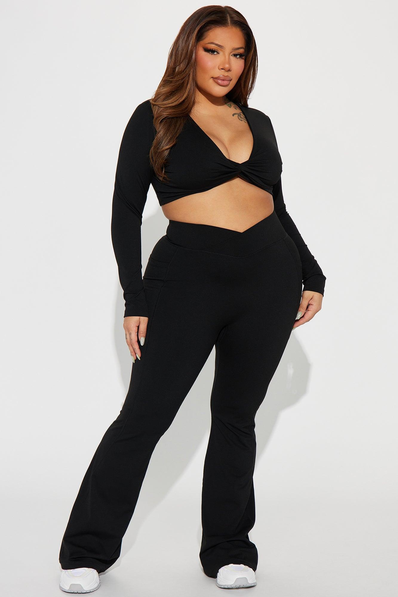 Amara Active Leggings - Black Product Image