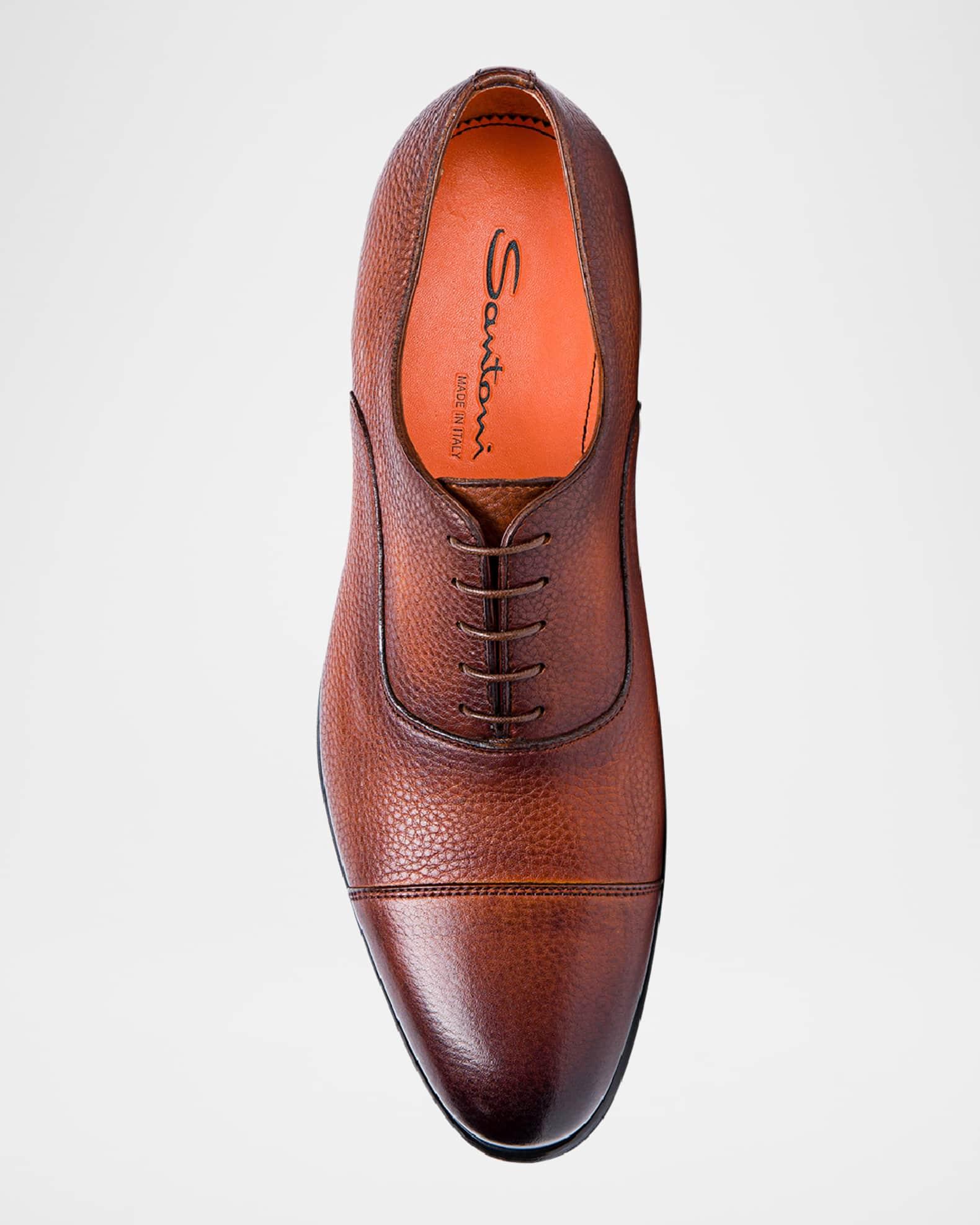 Men's Darian Grained Leather Oxfords Product Image