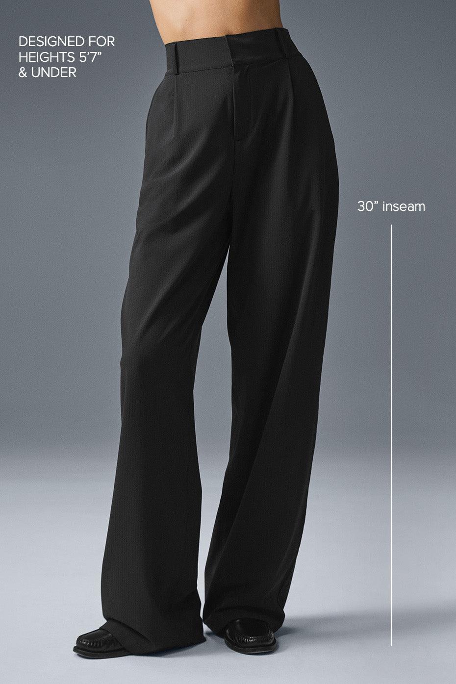 High-Waist Dreamscape Trouser (Regular) - Black Product Image