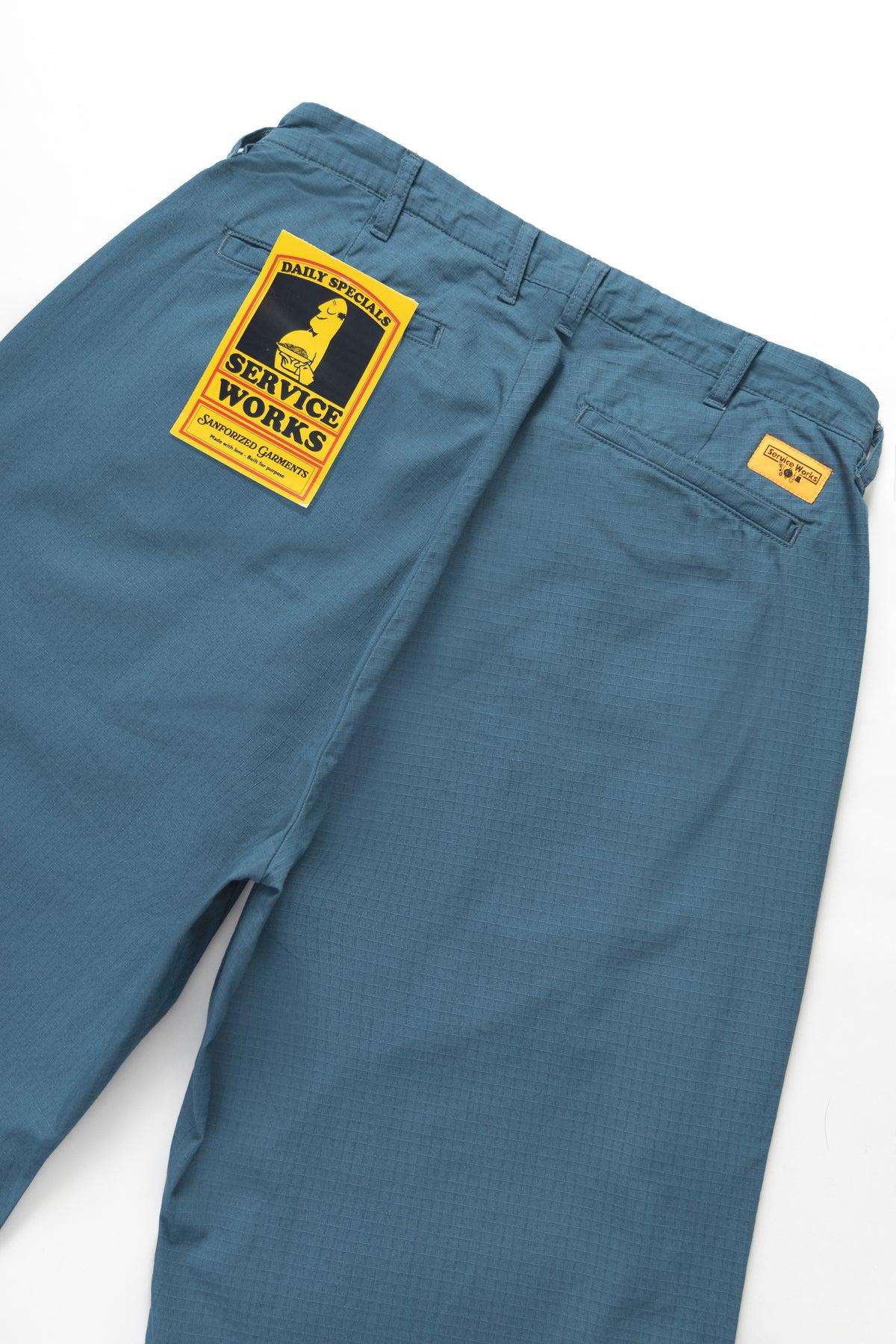 Service Works - Ripstop Part Timer Pant - Ocean Product Image
