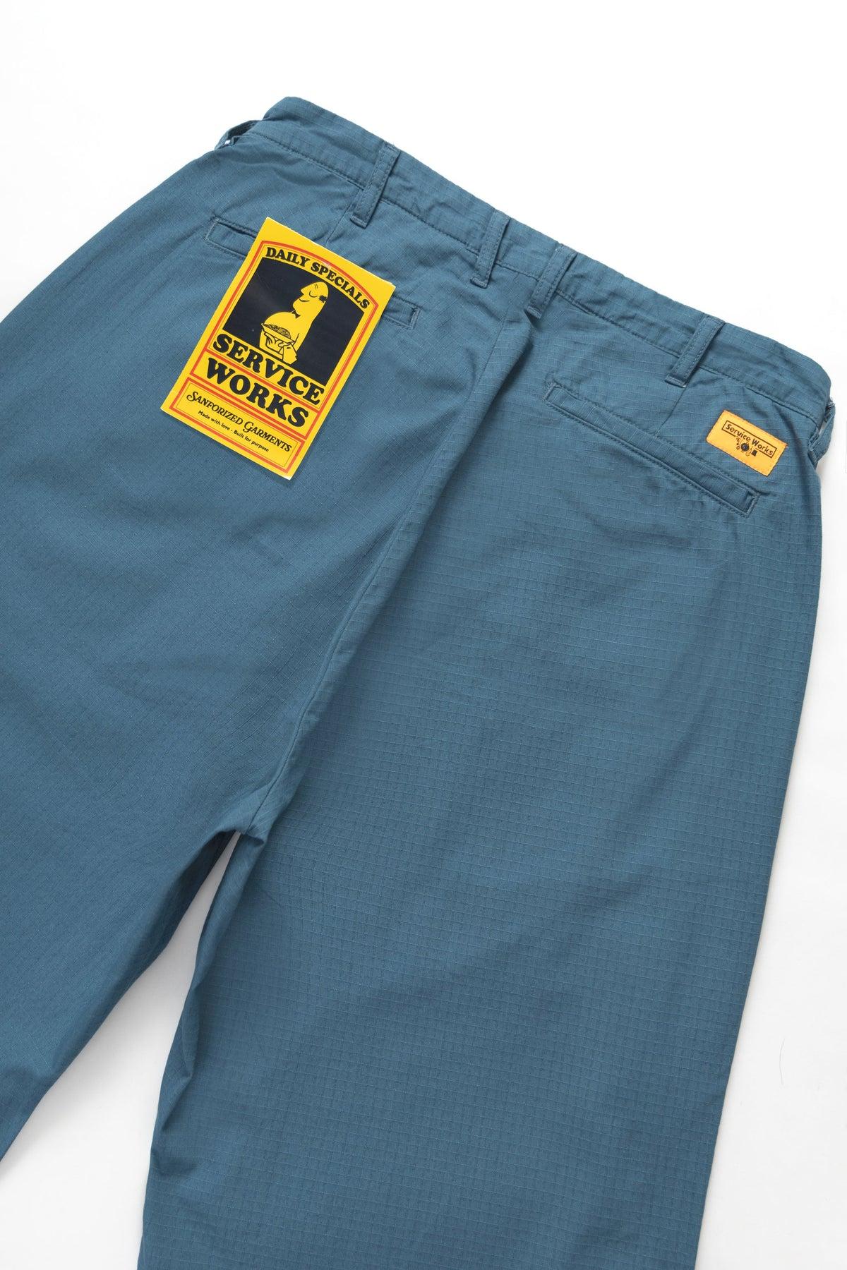 Service Works - Ripstop Part Timer Pant - Ocean Product Image