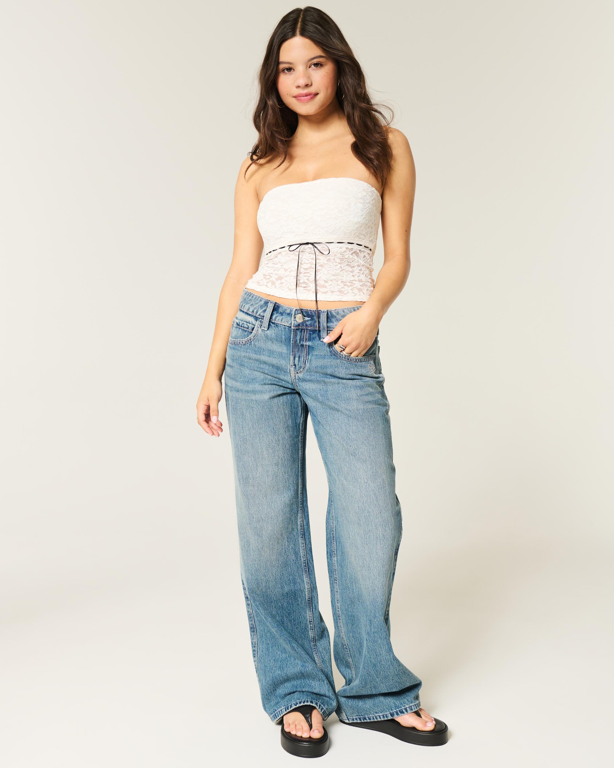 All-Over Lace Tube Top Product Image