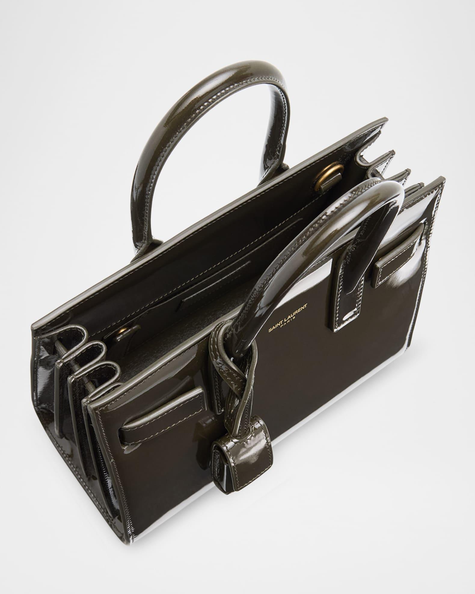 Sac de Jour Nano Top-Handle Bag in Patent Leather Product Image