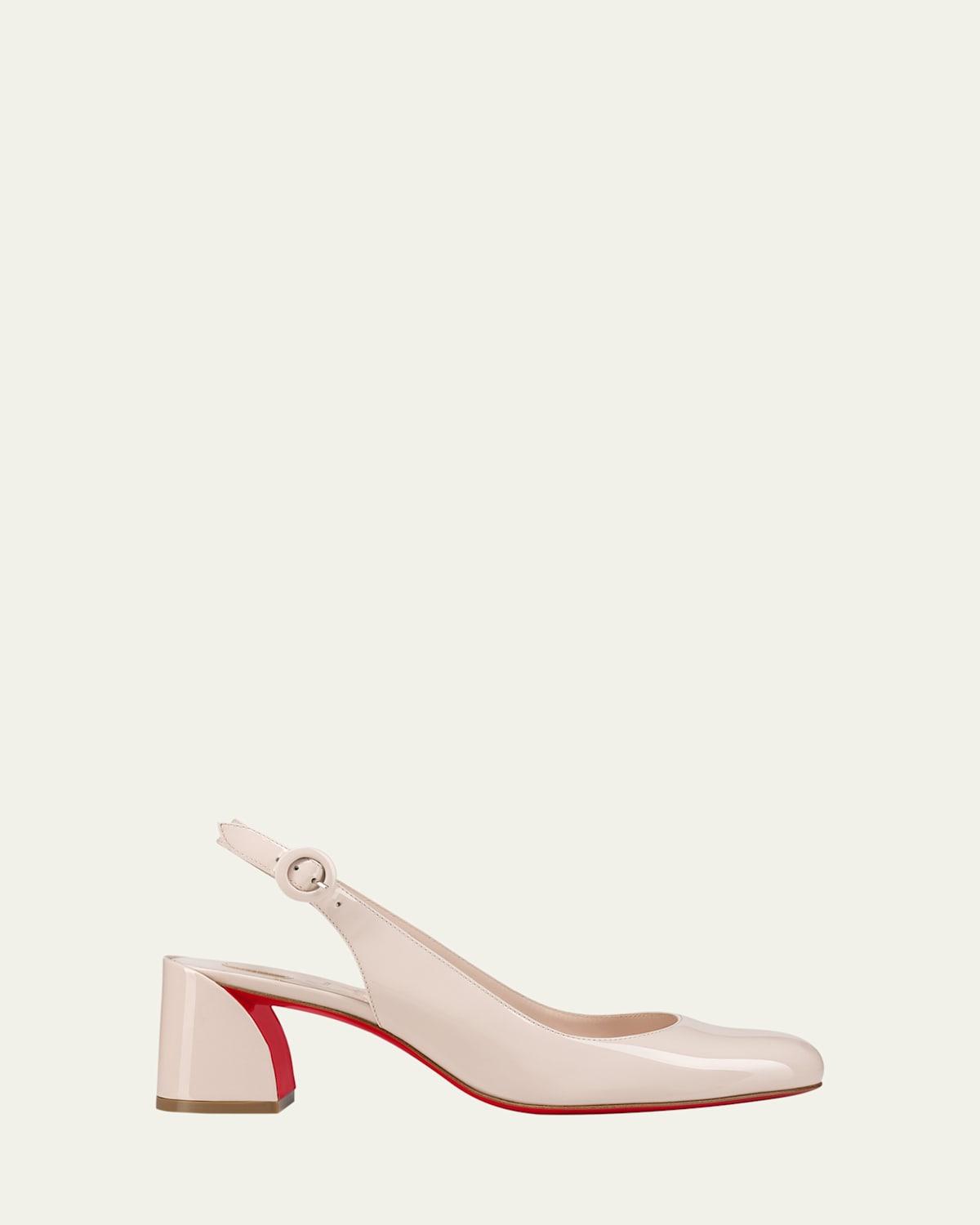 So Jane Patent Red Sole Slingback Pumps Product Image