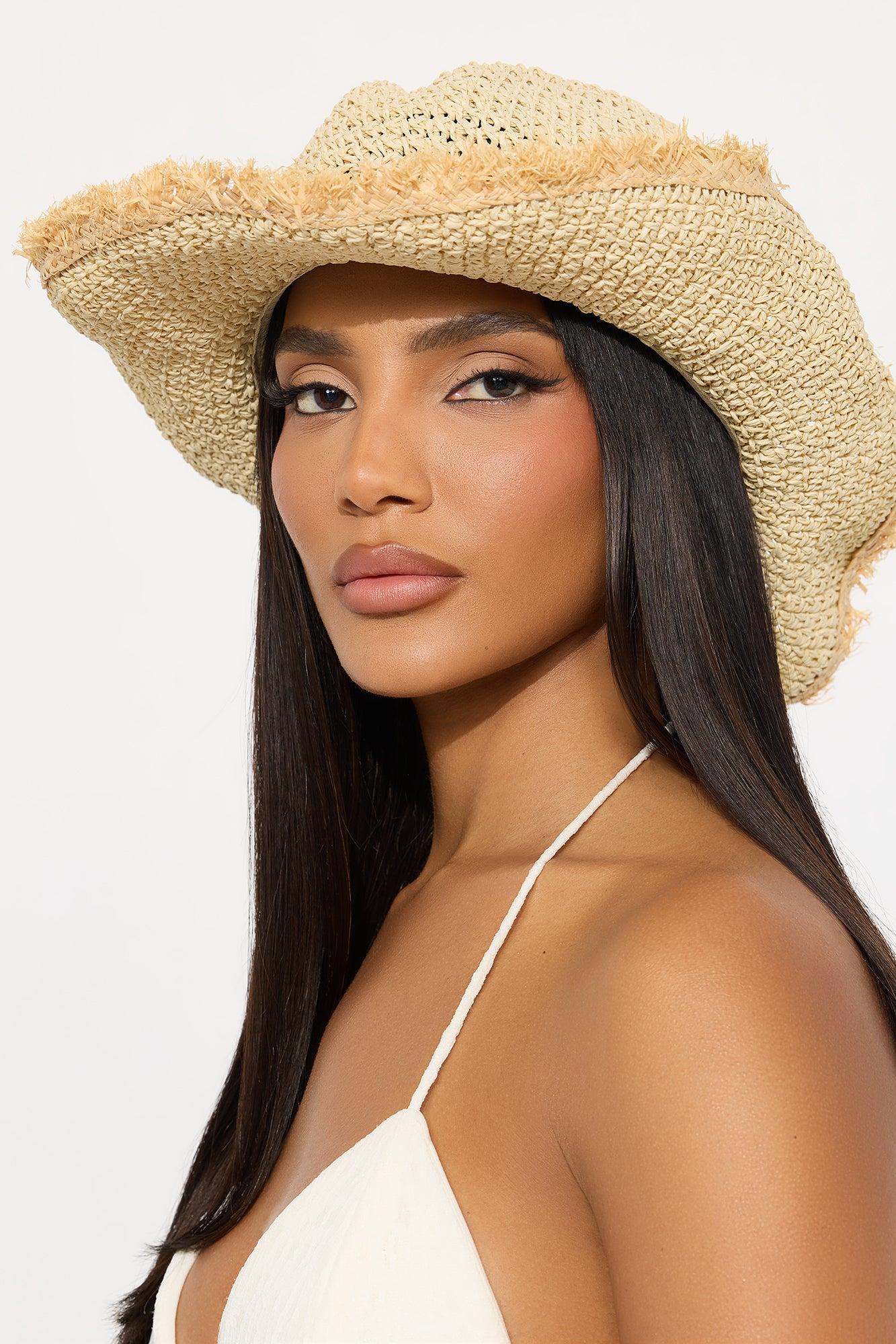 Palma De Mallorca Sun Hat - Tan Female Product Image