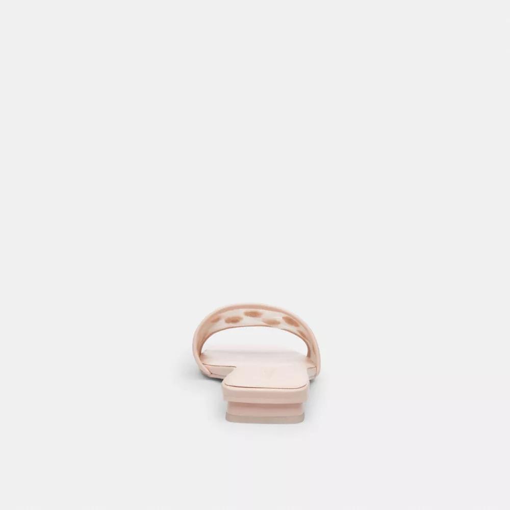 Flat Sandal With Tea Rose Product Image
