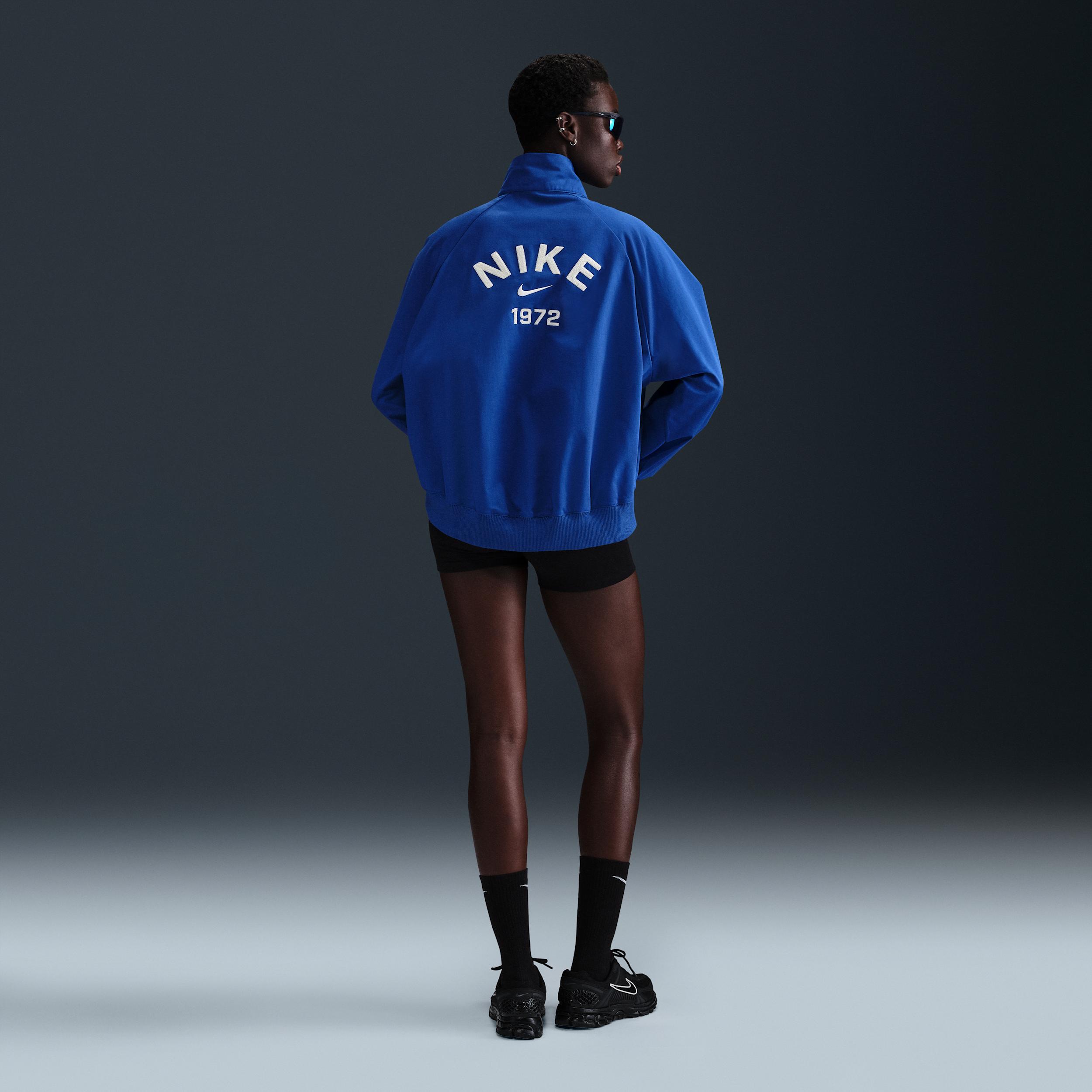 Nike Sportswear Collection Women's Oversized Twill 1/4-Zip Top Product Image