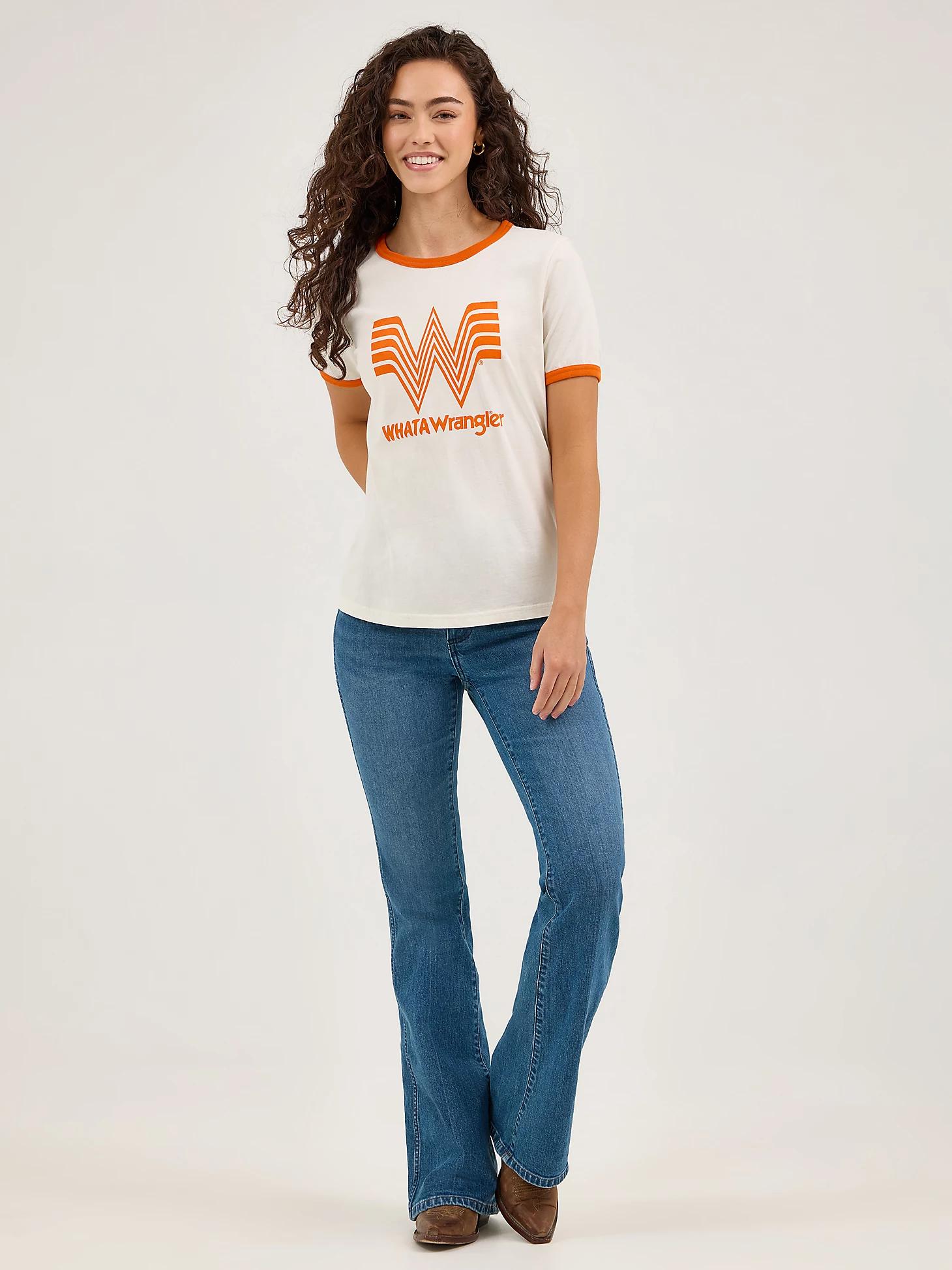Wrangler x Whataburger Women's Ringer Tee | Women's TOPS | Wrangler® Product Image