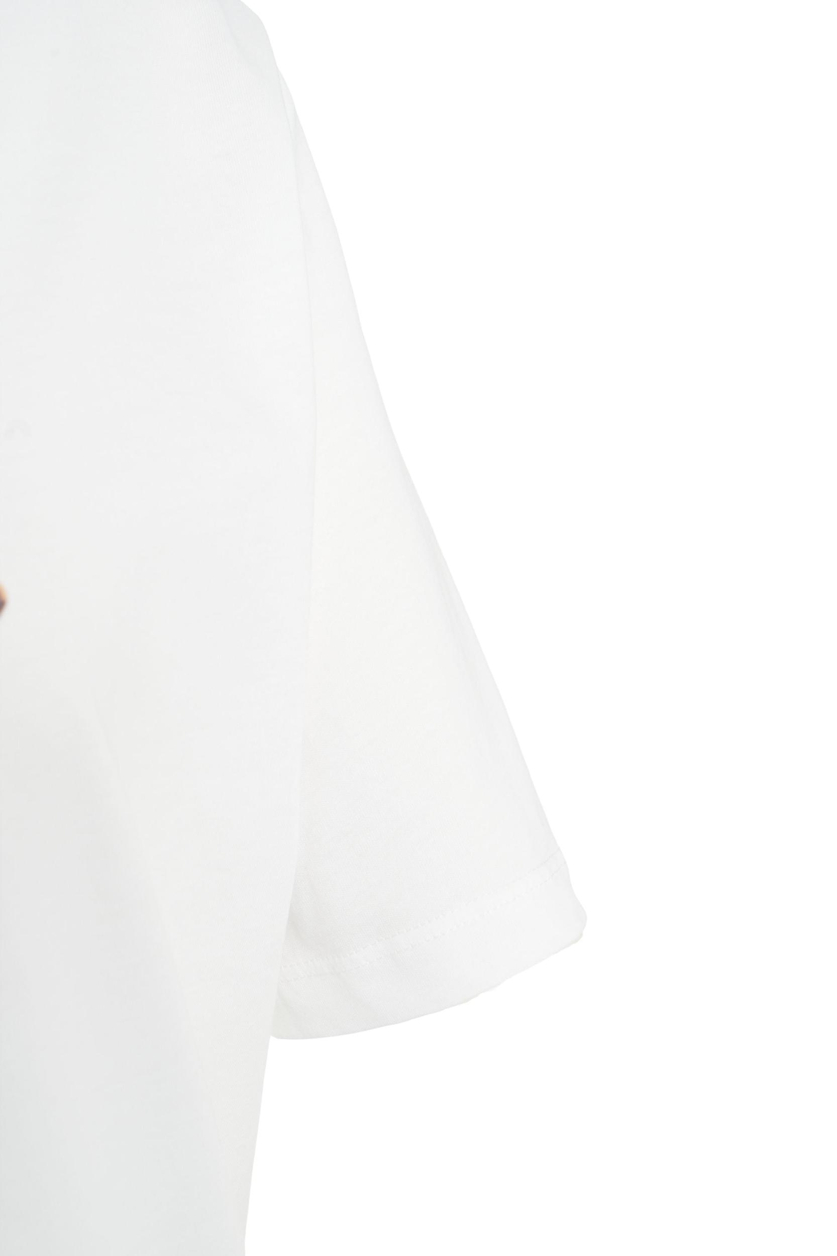 T-shirt with print and rhinestones Product Image