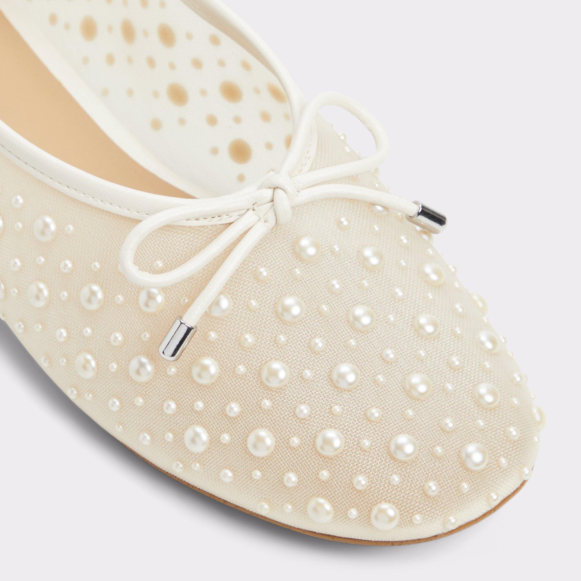 ALDO Joselie - Women's Ballerina - White, Size 9 Product Image