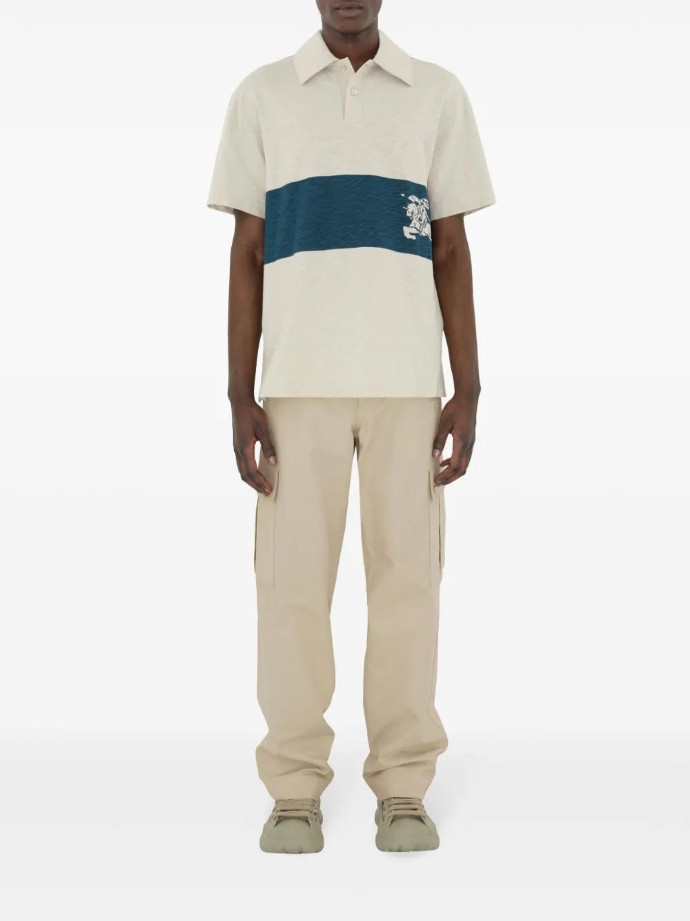 EKD striped polo shirt Product Image