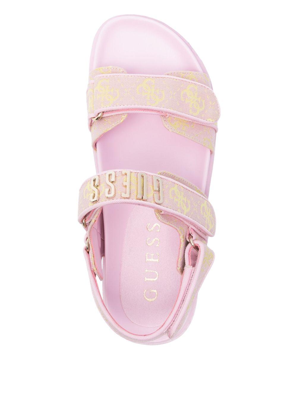 monogram-jacquard sandals Product Image