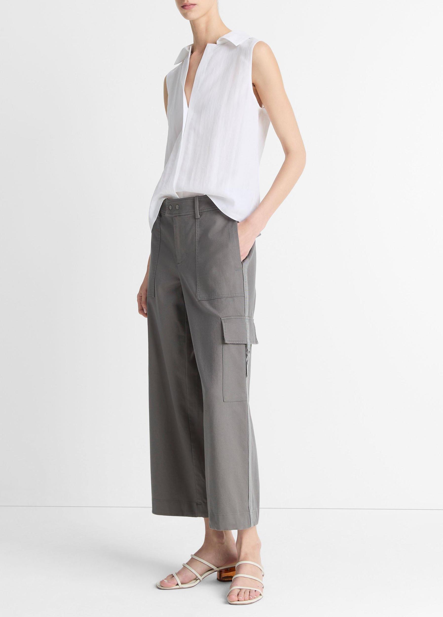 Cotton Low-Rise Utility Pant Product Image