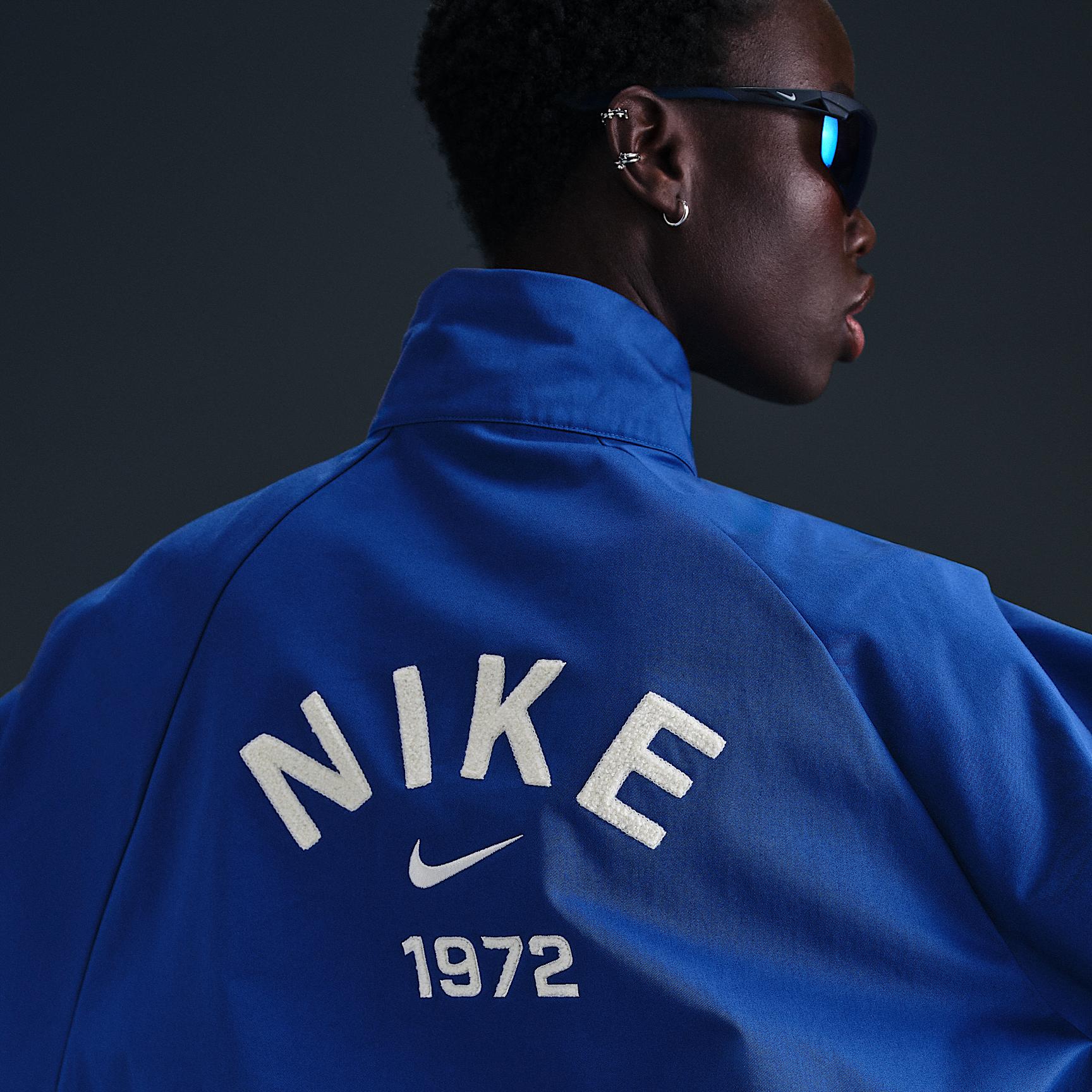 Nike Sportswear Collection Women's Oversized Twill 1/4-Zip Top Product Image