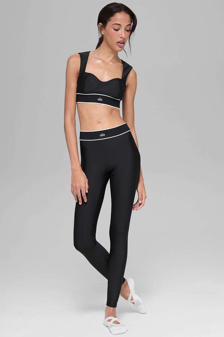 Airlift Alignment Bra - Black/White Female Product Image