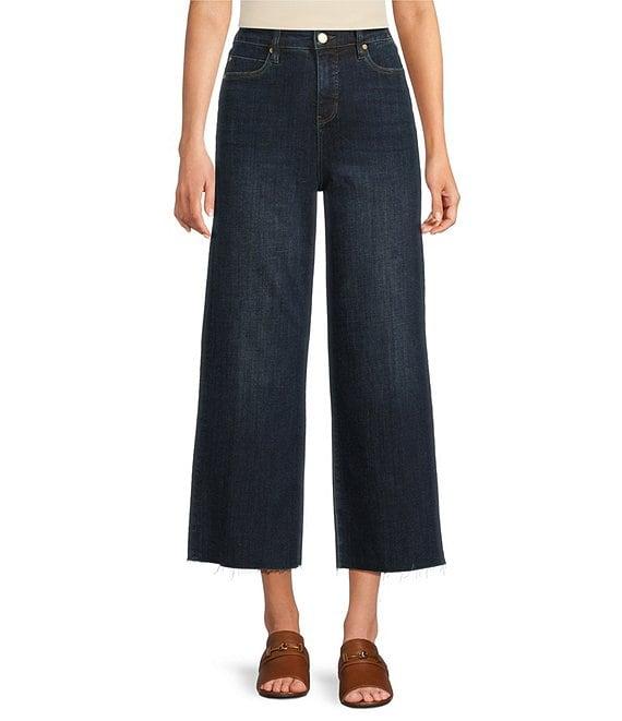Liverpool Los Angeles Stride High Rise Wide Leg Cropped Jeans Product Image
