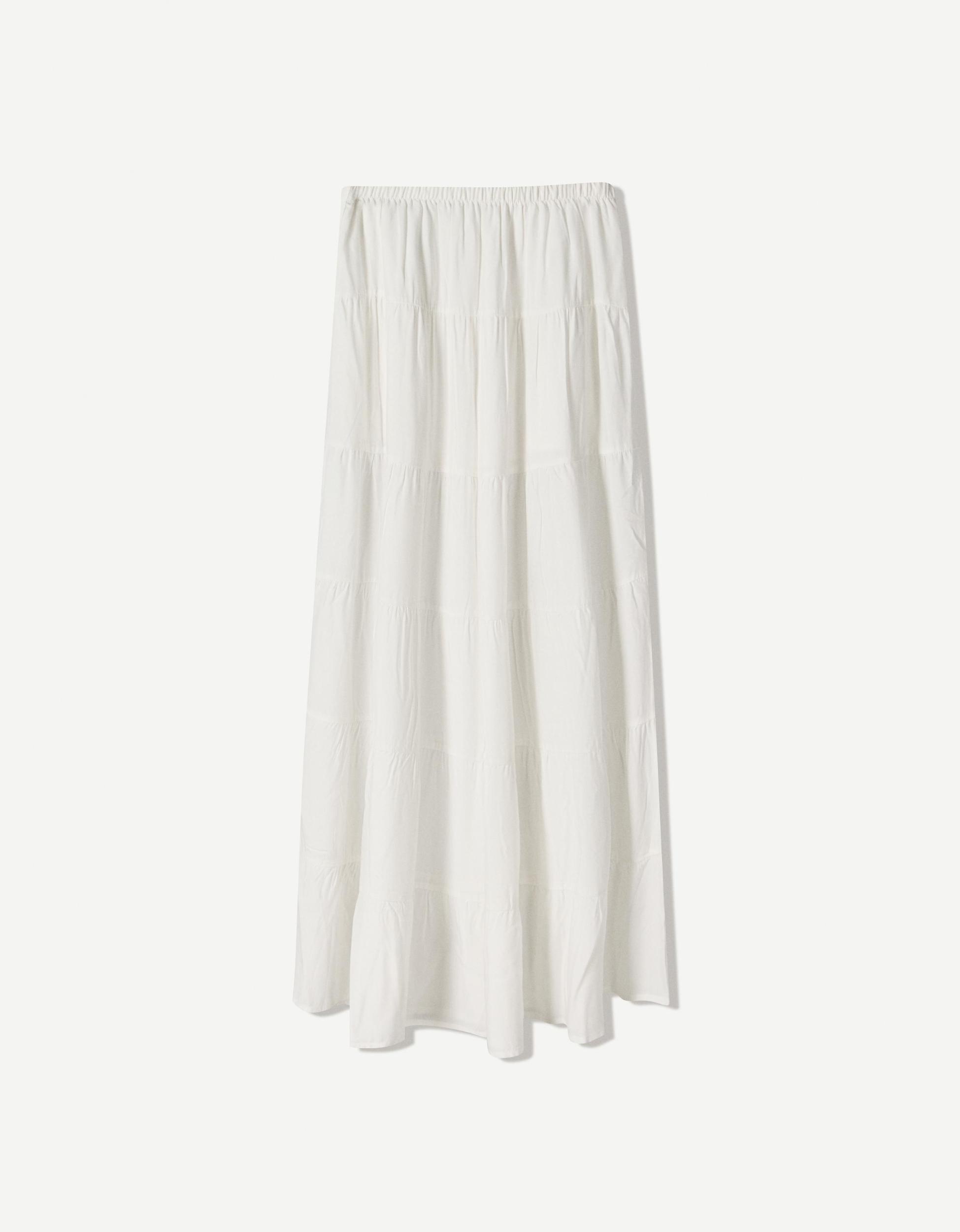 Rustic midi skirt Product Image