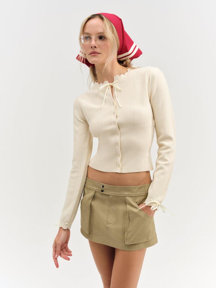 Naomi Sweater — Cream Product Image