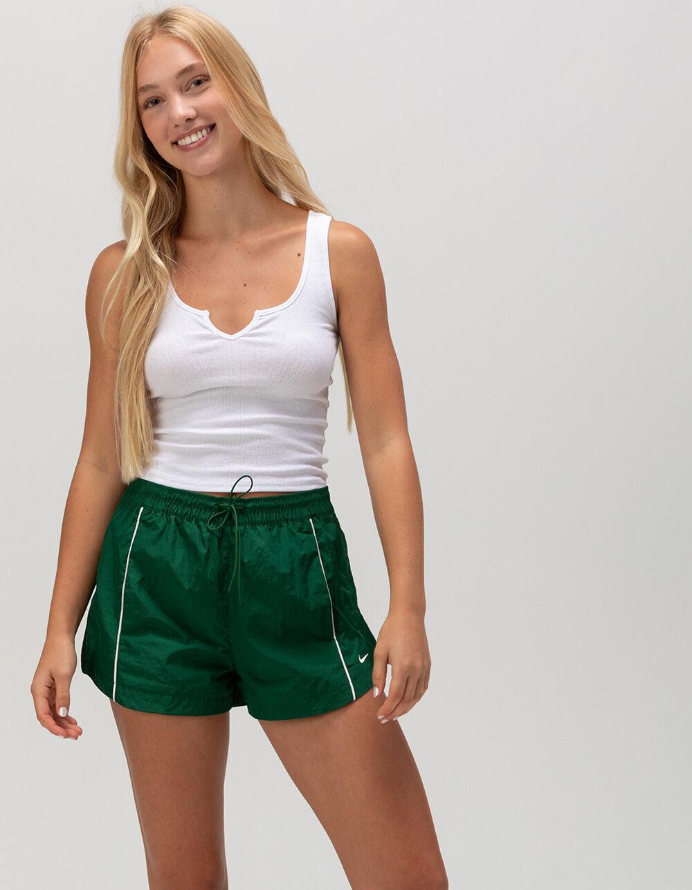 NIKE Windrunner Womens Shorts - GREEN Product Image