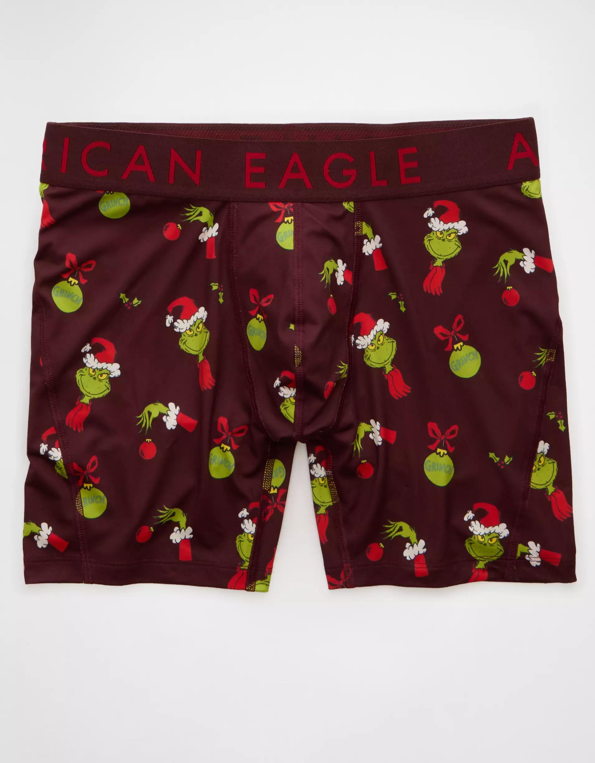 AEO Men's Grinch 6" Flex Boxer Brief Product Image