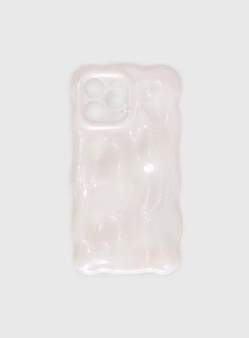 Maceline iPhone Case White / Pink Product Image