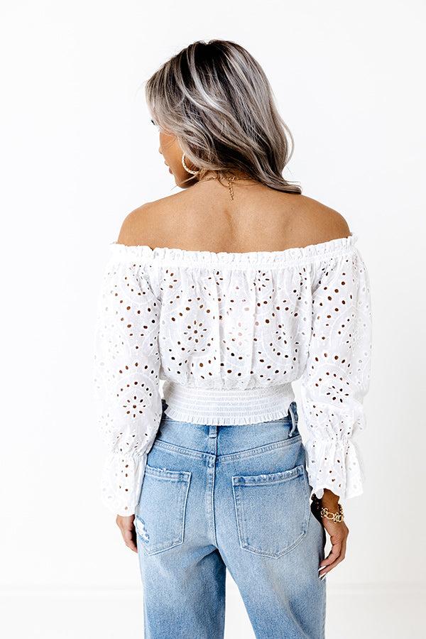 Love Out Loud Eyelet Top Product Image