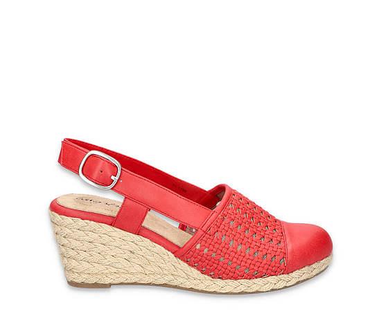 Easy Street Taffy Women's Slingback Espadrille Wedges,  Product Image