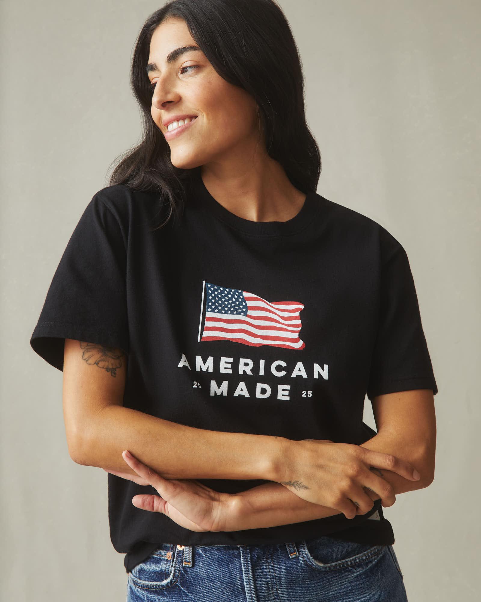 Fourth of July Tee - Black Product Image