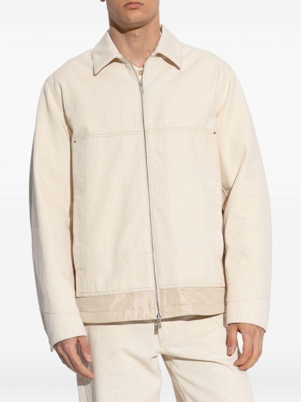 zip-up bomber jacket Product Image