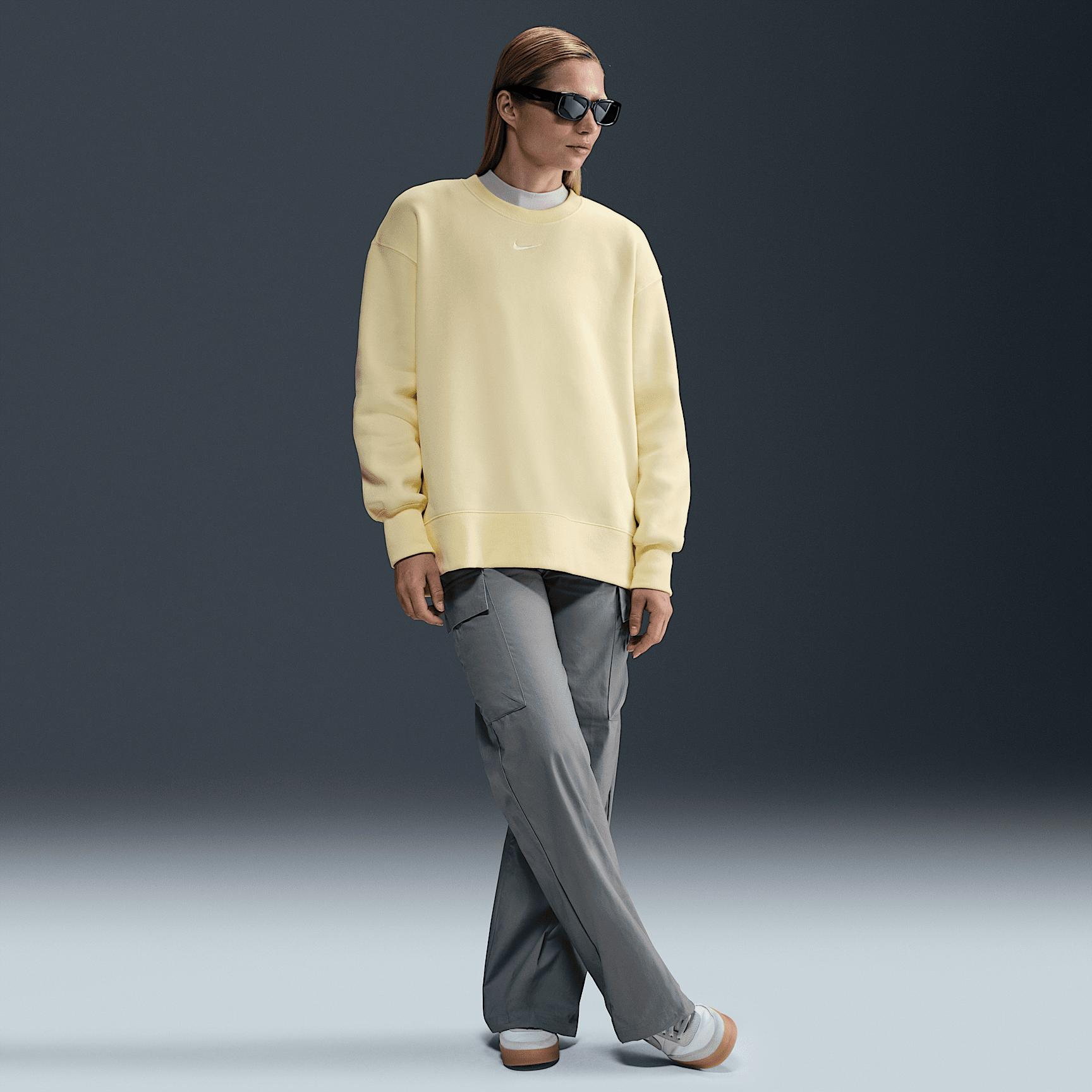 Nike Sportswear Phoenix Fleece Women's Oversized Crew-Neck Sweatshirt Product Image