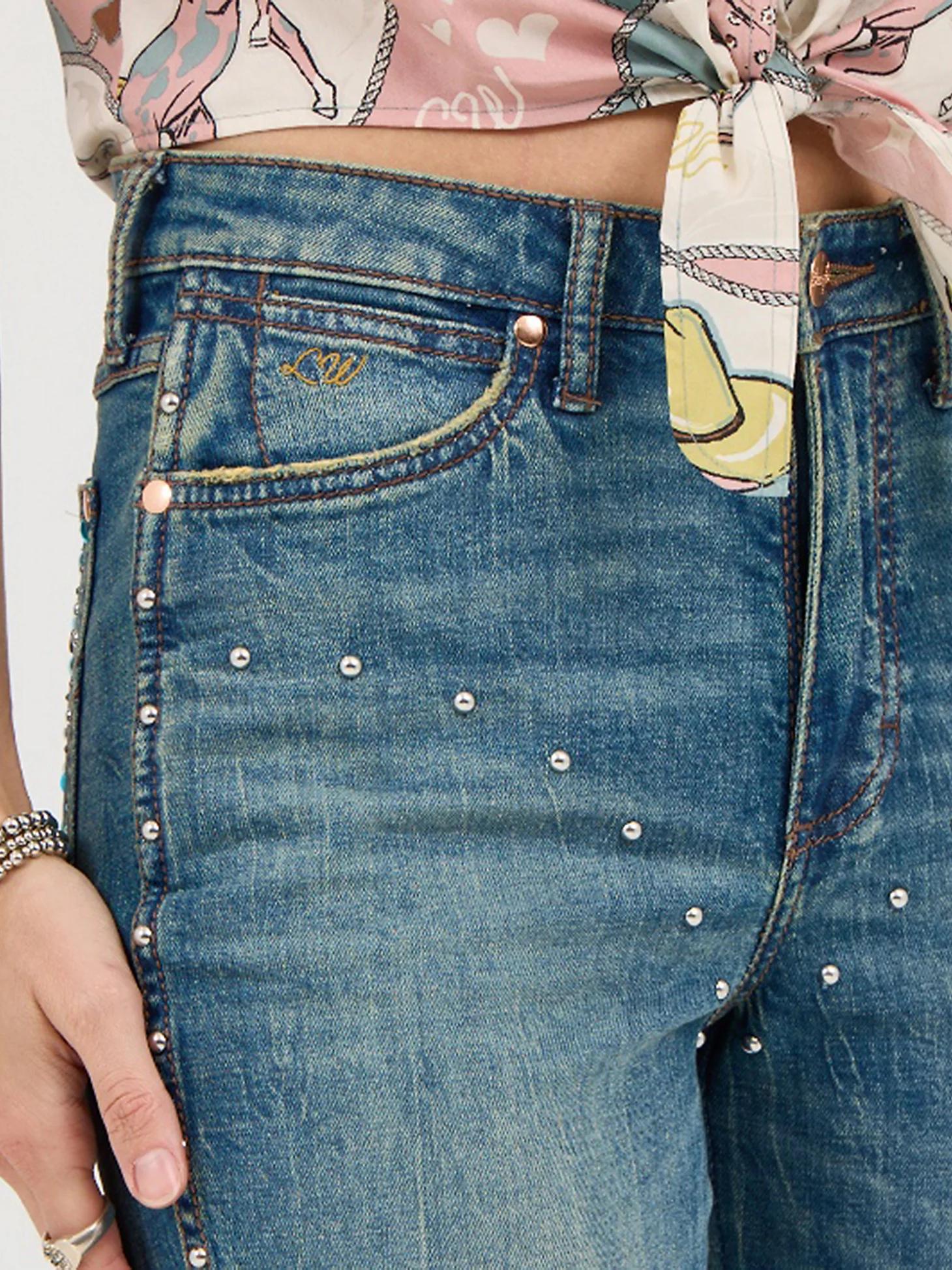 Wrangler x Lainey Wilson Bejeweled Bell Bottoms | Women's JEANS | Wrangler® Product Image