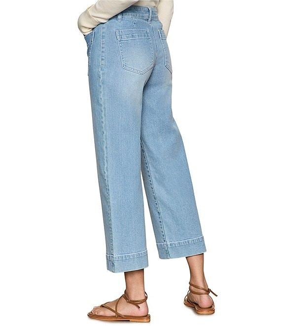 Sanctuary The Marine Cropped Wide Leg Jeans Product Image