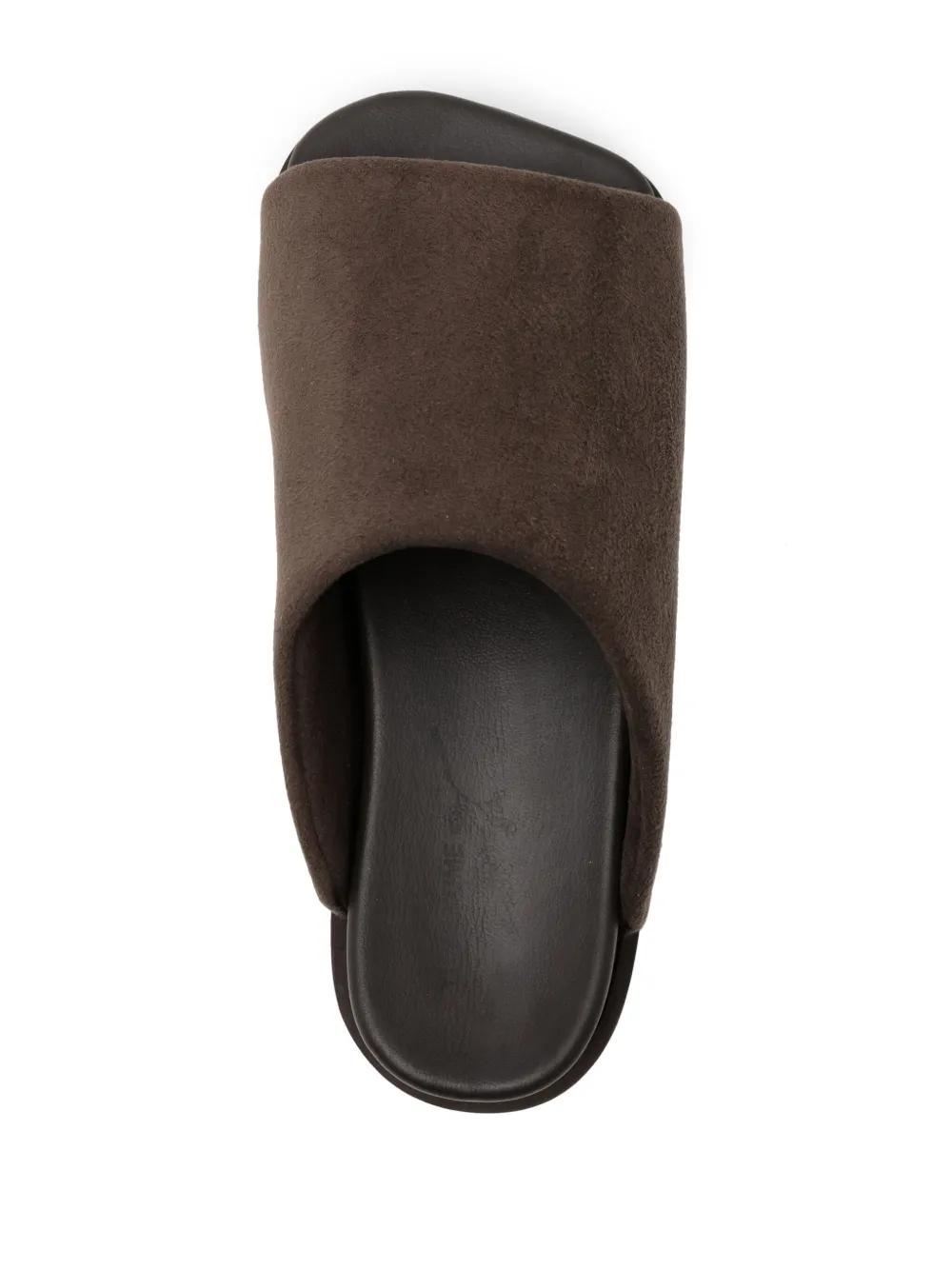 Finn faux-suede slides Product Image