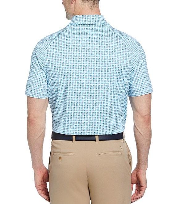 Callaway 18th Hold Food Print Short Sleeve Golf Polo Shirt Product Image