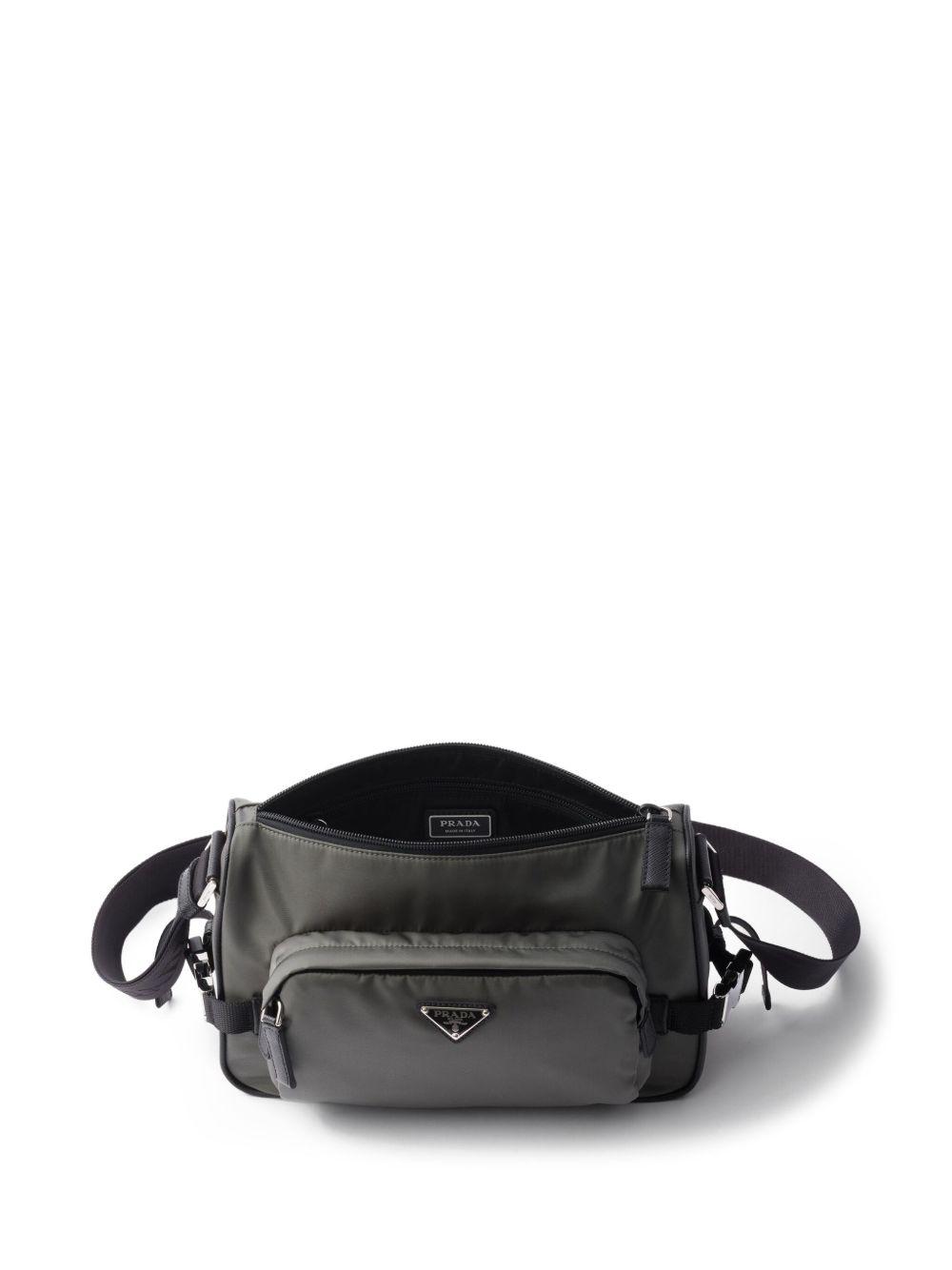 medium triangle logo messenger bag Product Image