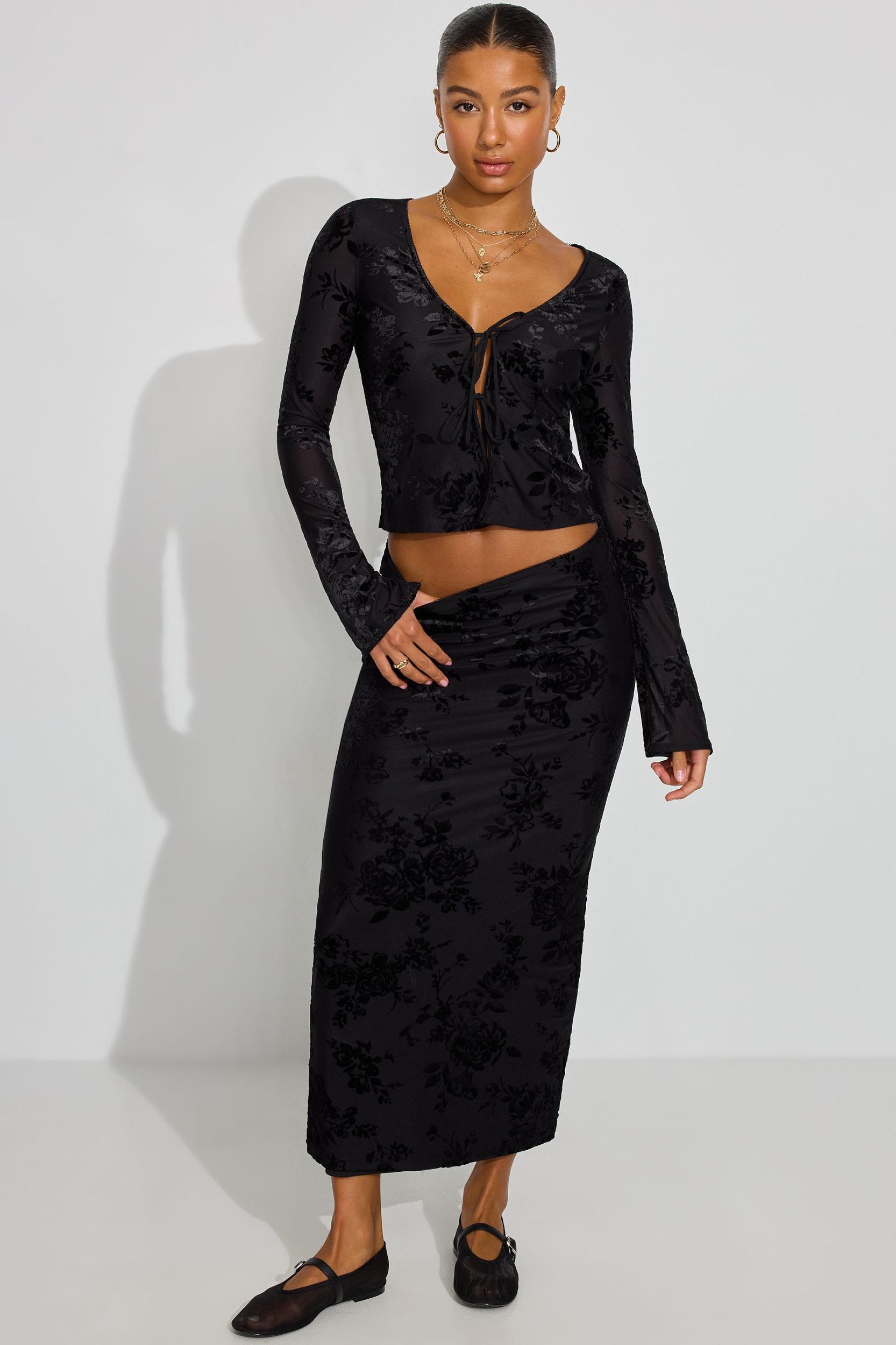 Tie Front Babydoll Cami Top Product Image